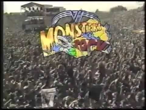 Monsters of Rock Tour 1988 Van Halen Monsters Of Rock Tour 1988 Commercial YouTube