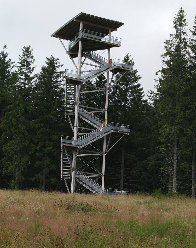 Mont Bessou viewing tower