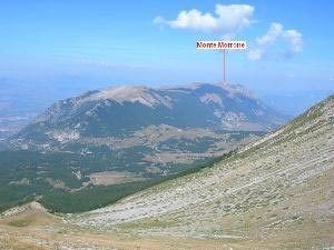Montagne del Morrone Monte Morrone via normale Relazione scalata Monte Morrone su
