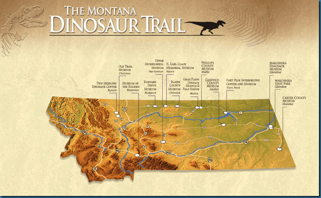 Montana Dinosaur Trail The Blu Print Diggin39 Up Bones
