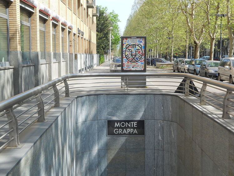 Monte Grappa (Turin Metro) httpsuploadwikimediaorgwikipediacommonsthu