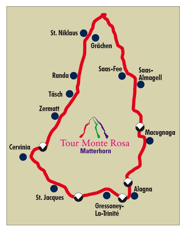 Monte Rosa tour Tour Monte Rosa