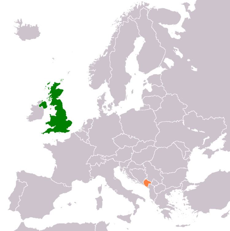 Montenegro–United Kingdom relations