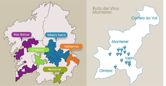 Monterrei (DO) Bodegas y Vinos de Galicia DO Monterrei