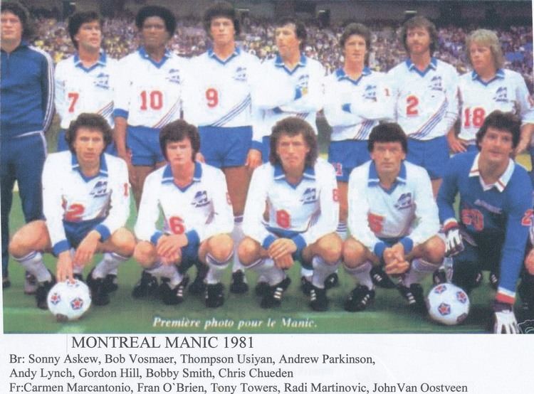 Montreal Manic NASL Montreal Manic Rosters