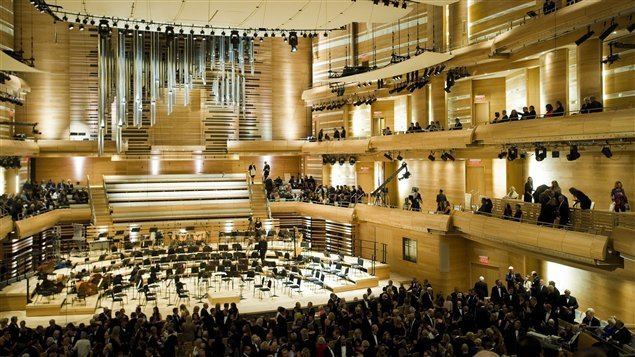 Montreal Symphony Orchestra Premier concert de l39OSM dans sa nouvelle salle L39inauguration de