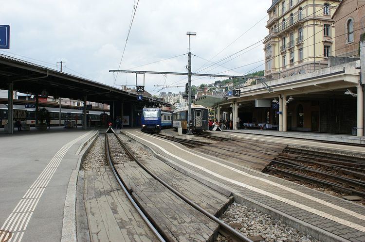 Montreux railway station