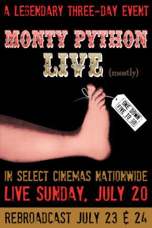 Monty Python Live (Mostly) Monty Python Live Mostly screening Dive Into Denver