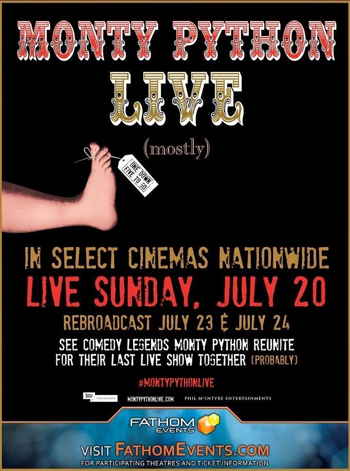 Monty Python Live (Mostly) Win Tickets to See Monty Python Live Mostly CinemaNerdz