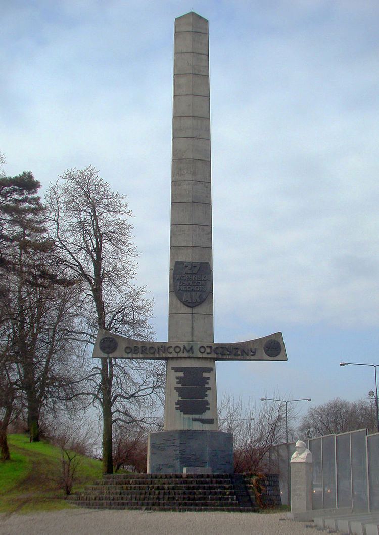 Monument to the Volhynia 27th Home Army Infantry Division