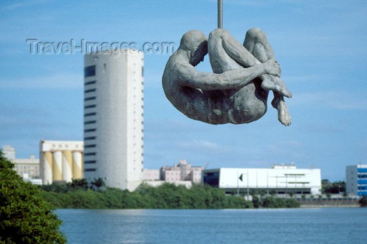 Monument Tortura Nunca Mais Brazil Brasil Recife REC Pernambuco monument to the victims