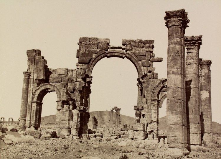 Monumental Arch of Palmyra This Is The Monumental Arch ISIS Blew Up In Palmyra BuzzFeed News