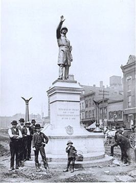 Monuments relating to the Haymarket affair
