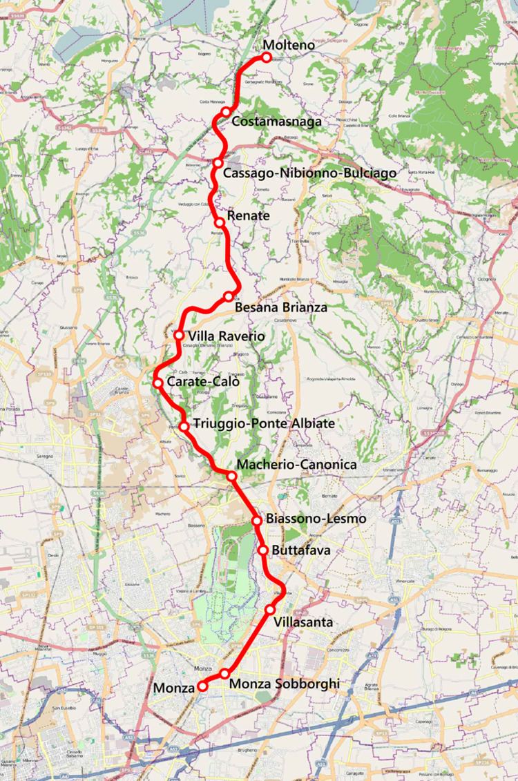 Monza–Molteno–Lecco railway