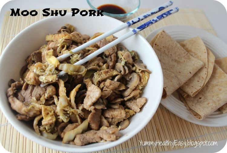 Moo shu pork Moo Shu Pork Yummy Healthy Easy