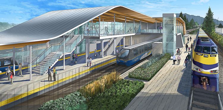 Moody Centre station Evergreen Line station opens today for commuter rail passengers