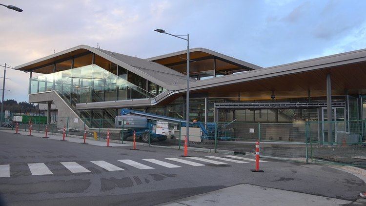 Moody Centre station 4K Evergreen Line Moody Centre Station SkyTrain Coquitlam BC