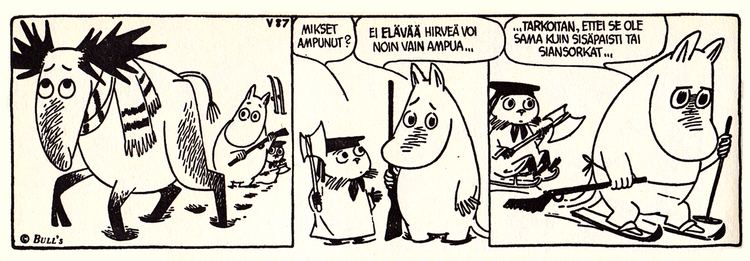 Moomin comic strips The great temporary exhibitions Moomin The Belgian Comic Strip