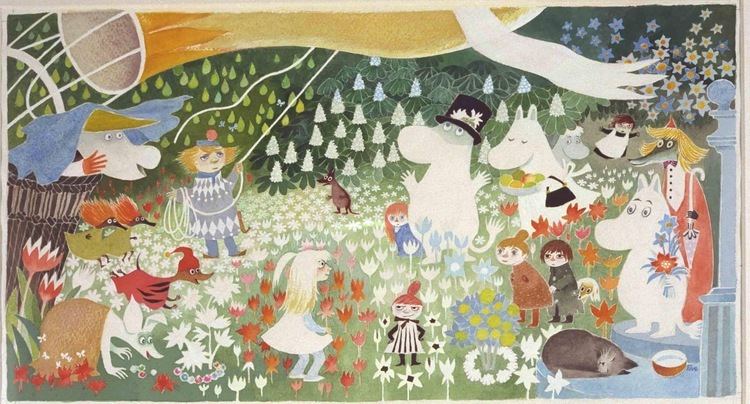 Moominvalley Tove Jansson39s ingenious use of color in The Dangerous Journey A