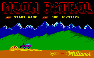 Moon Patrol Atari ST Moon Patrol scans dump download screenshots ads
