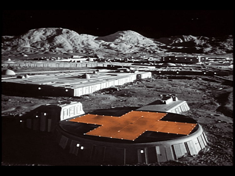 Moonbase Alpha (Space: 1999) 13200 Space 1999 Moon Base Alpha by MPCRound2 Part 2 Painting