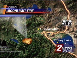 Moonlight Fire Moonlight Fire near Susanville Prompts Mandatory Evacuations KTVN