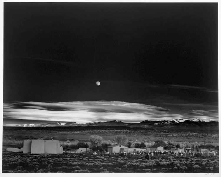 Moonrise, Hernandez, New Mexico Moonrise Hernandez New Mexico Online Collection Akron Art Museum