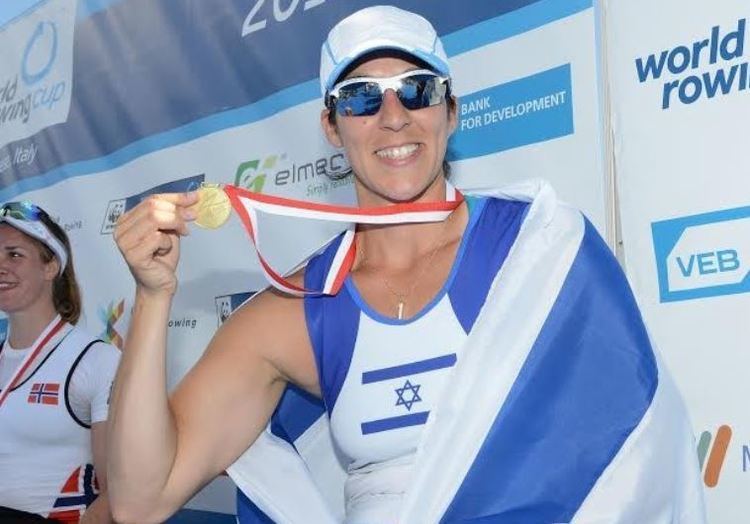 Moran Samuel Israeli paralympic rower Moran Samuel wins gold medal at World Cup