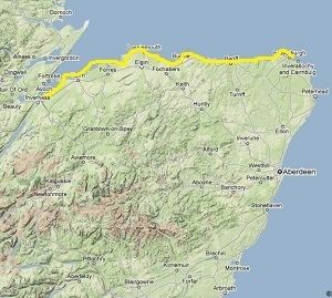 Moray Coast trail walkingbookscom Walk with us in Scotland Moray Coast