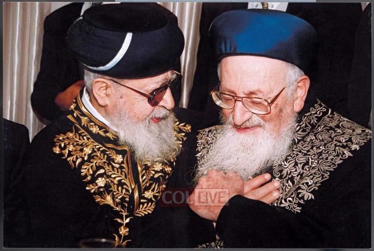 Mordechai Eliyahu Rabbi Ovadia Yosef Passes Away