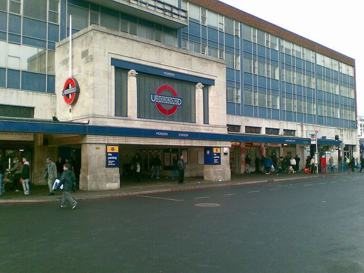 Morden tube station