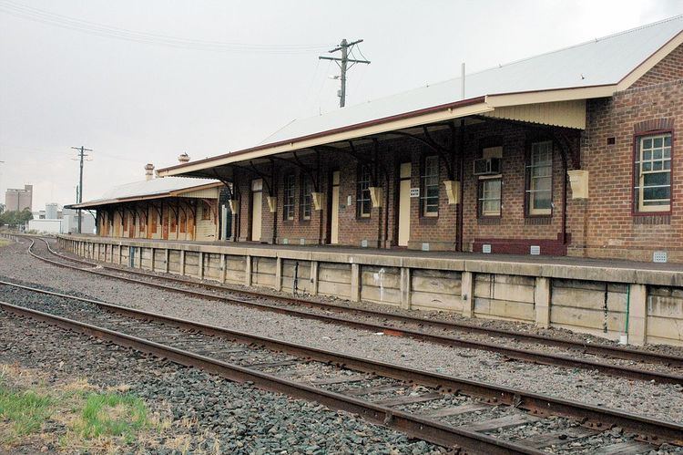 Moree railway station