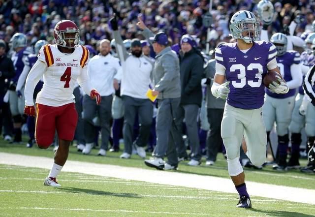 Morgan Burns KState kickoff returner Morgan Burns confident he can maintain hot