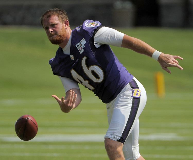 Morgan Cox Ravens long snapper Morgan Cox agree to fiveyear deal Baltimore Sun