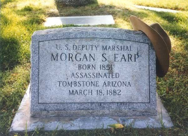 Morgan Earp Morgan Earp grave Tombstone Pinterest Morgan earp Wyatt earp