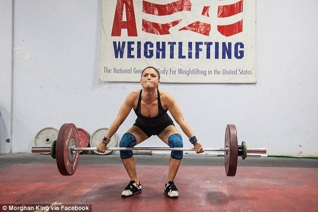 Morghan King Female weightlifter Morghan King reveals her proteinpacked diet