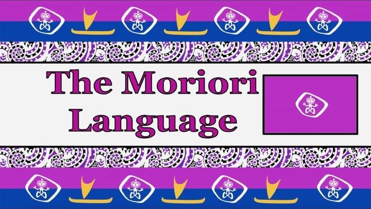 The Moriori Language [Sound &amp; Sample Texts] - YouTube