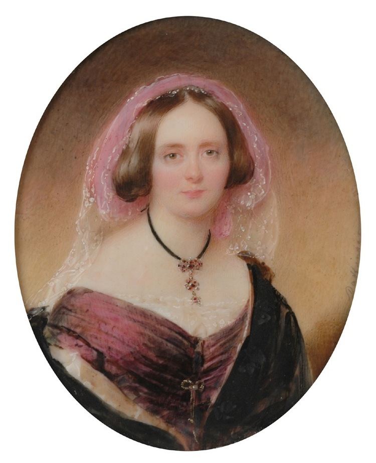 Moritz Michael Daffinger 1840s Baroness von Honrien by Moritz Michael Daffinger