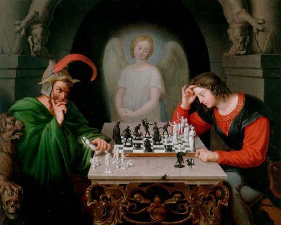 Moritz Retzsch Die Schachspieler and the Morphy Anecdote Pt I Chesscom