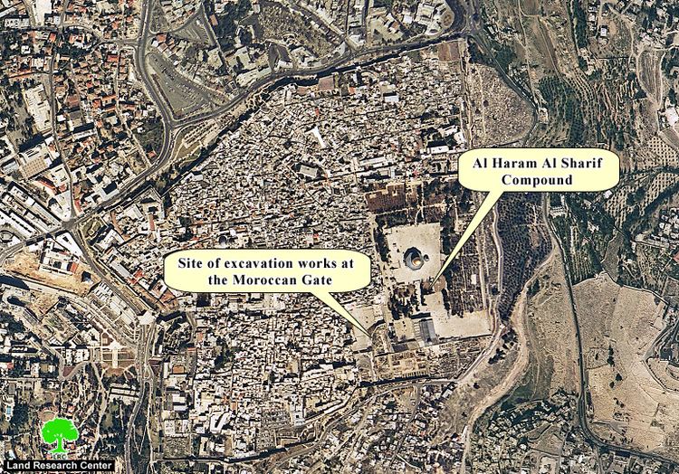 Moroccan Quarter The Israeli destruction of the Moroccan Gate of Al Haram Al Sharif