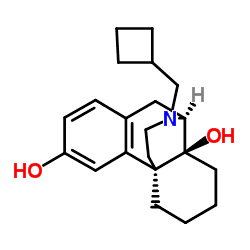 Morphinan 17Cyclobutylmethylmorphinan314diol C21H29NO2 ChemSpider