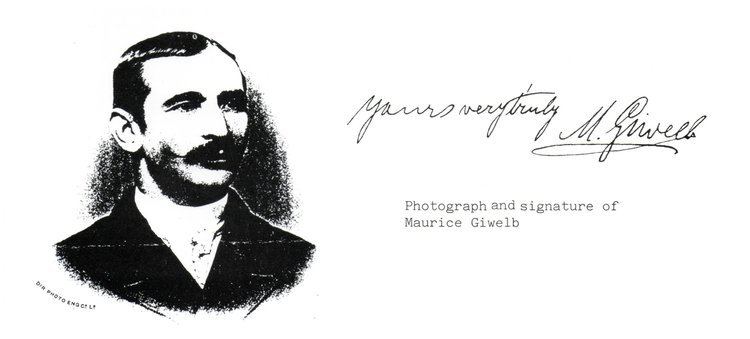 Morris Giwelb FilePicture and signature of Morris Giwelb c 1891jpg Wikimedia