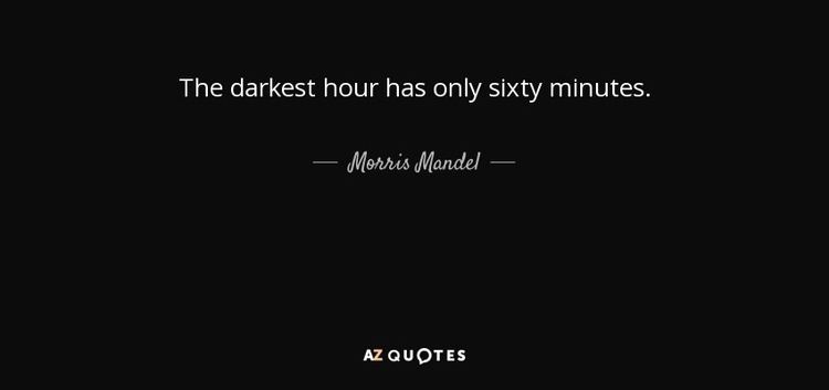 Morris Mandel TOP 5 QUOTES BY MORRIS MANDEL AZ Quotes