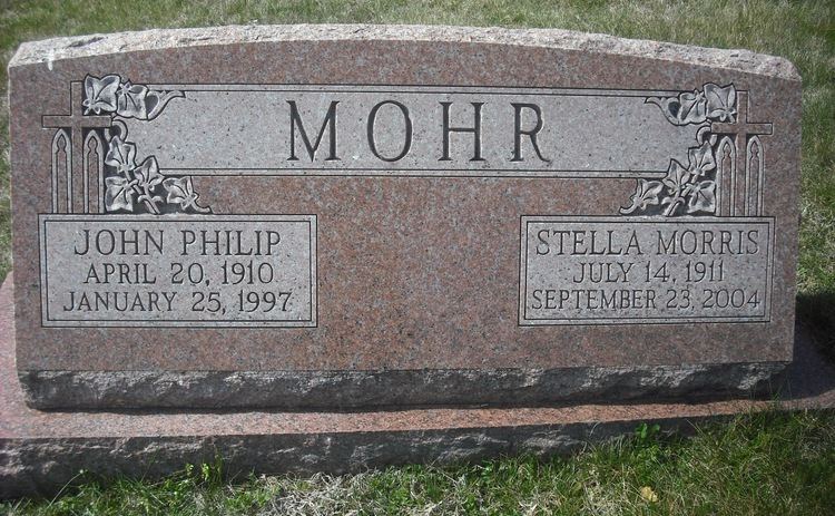 Morris Mohr Stella Morris Mohr 1911 2004 Find A Grave Memorial