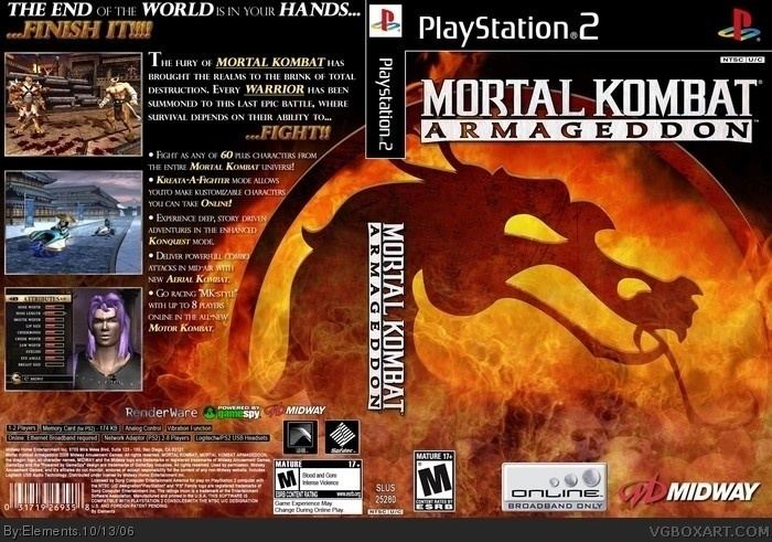 Mortal Kombat: Armageddon - Playstation 2 : Target
