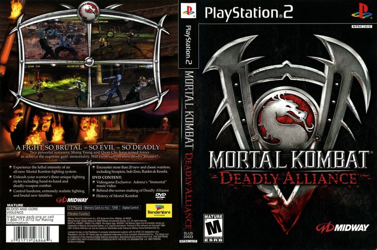 Mortal Kombat: Deadly Alliance wwwtheisozonecomimagescoverps2455jpg