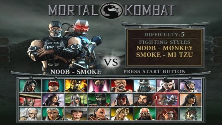 Mortal Kombat: Deception Mortal Kombat Deception Arcade Playthrough PS2 YouTube