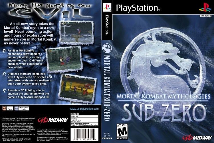 Mortal Kombat Mythologies: Sub-Zero PSONE Mortal Kombat Mythologies SubZero GAMEPLAY PS3
