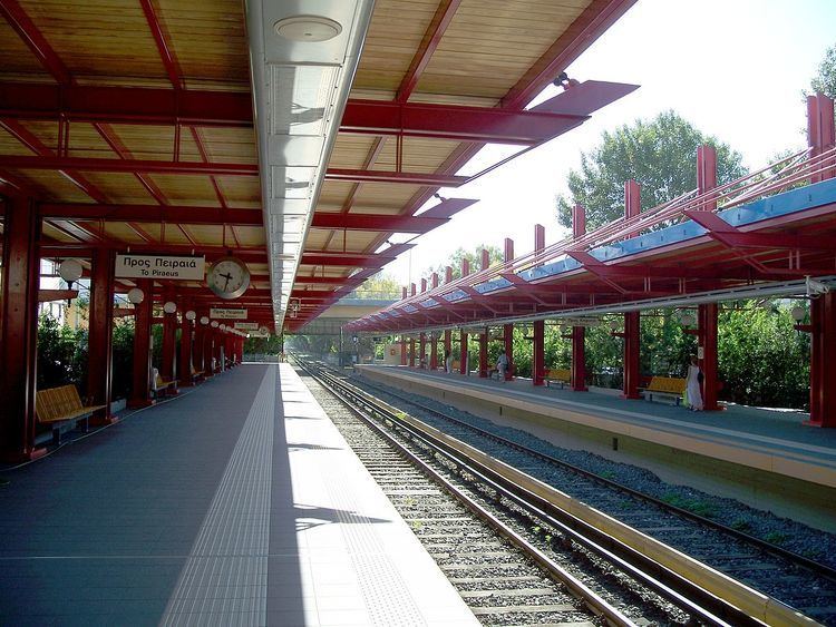 Moschato metro station