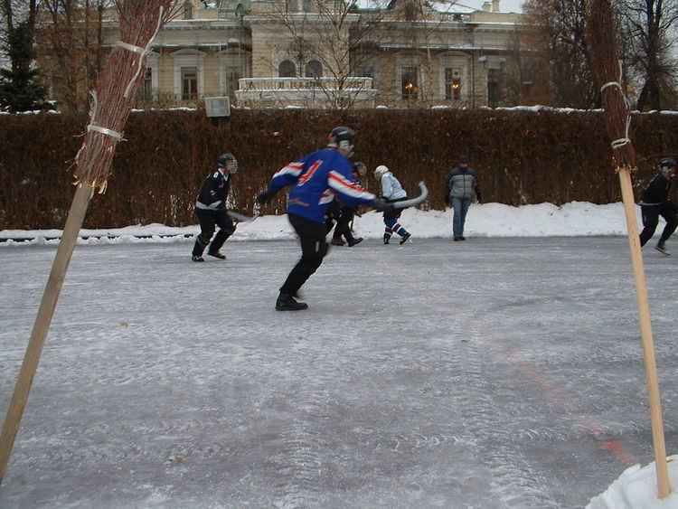 Moscow broomball